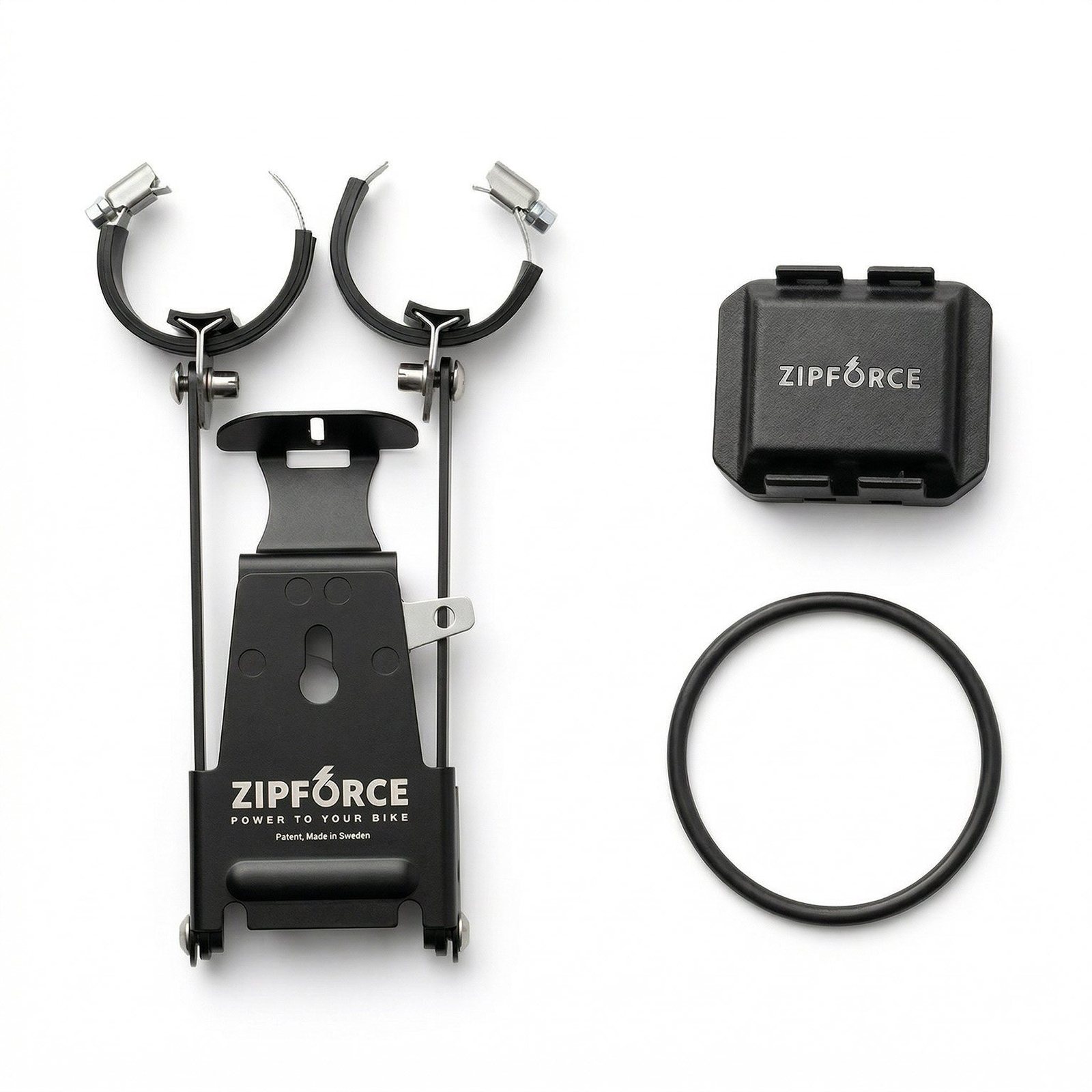 Zipforce mount and sensor, after